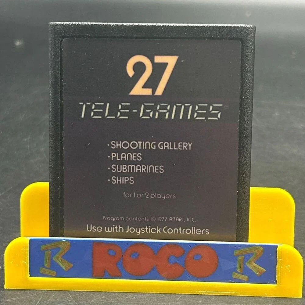 Target Fun Sears Tele-Games 27 Cartridge (Atari 2600, 1977) Complete W/ Manual